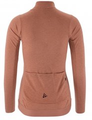 Craft Core Bike Essence Wool LS Jersey Damen - rosy