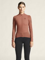 Craft Core Bike Essence Wool LS Jersey Damen - rosy