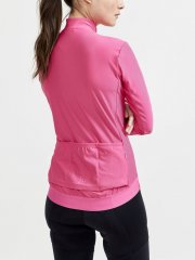 Craft Bike Essence Radtrikot langarm Damen - fame