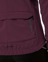 Vaude Womens Posta II Softshell Fahrradjacke  - cassis