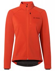 Vaude Womens Posta II Softshell Fahrradjacke  - glowing red