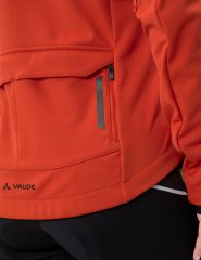 Vaude Womens Posta II Softshell Fahrradjacke  - glowing red