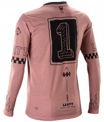 Leatt MTB Gravity 3.0 Long Sleeve Jersey Woman - dusty pink