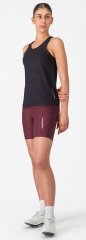 Castelli Comfort Travel Damen Short - bordeaux