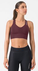 Castelli Comfort Travel Crop Top - bordeaux