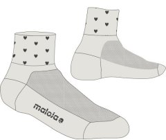 Maloja RosenkogelM. Damen Sportsocken - shaded white
