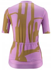 Gonso Road Jersey Print Damen - wisteria bloom/ baked pre
