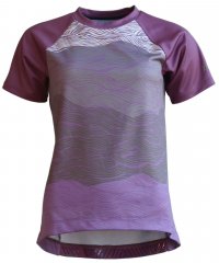 Zimtstern Braapz MTB Shirt Damen - berry