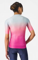 Castelli UPF Damen Radtrikot - winter sky / violett pink