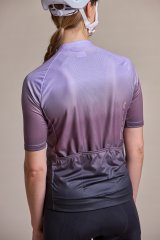Maloja SchneckM Radtrikot Damen - deep black rainbow
