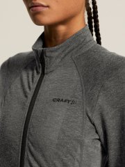 Craft Core Bike Essence Wool LS Jersey Damen - Black/Melange