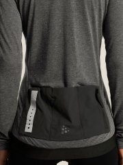 Craft Core Bike Essence Wool LS Jersey Damen - Black/Melange